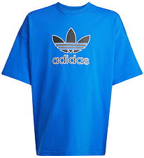 adidas Originals T-shirt - Trefoil - Blue