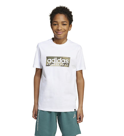 adidas Performance T-skjorte - B Camo Lin - Hvit