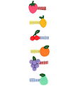 Pince à cheveux Meri Meri - 6 Pack - 4 cm - Fruits