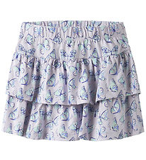 Name It Skirt - NmfVigga - Purple Heather/Bow Ties