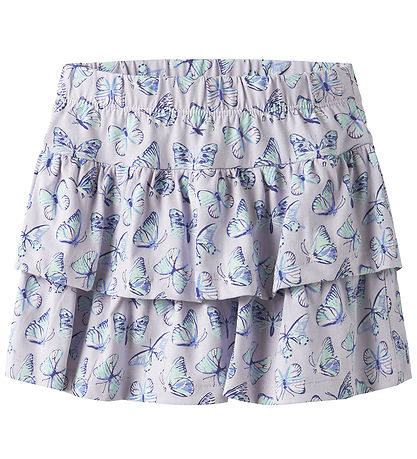 Name It Skirt - NmfVigga - Purple Heather/Bow Ties