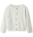 Lil' Atelier Cardigan - Strick - NmfGliva - Coconut Milch
