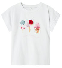 Name It T-Shirt - NmfJosephina - Bright White