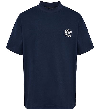 Hummel T-paita - hmlLoose - Dark Sapphire M. Tulosta
