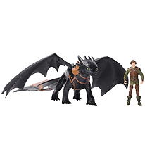 Dragons Leikfangafígúrur - Tannlaus og Hiksti