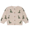Minymo Cardigan - Knitted - Light Beige Melange