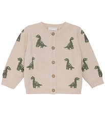 Minymo Cardigan - Knitted - Light Beige Melange