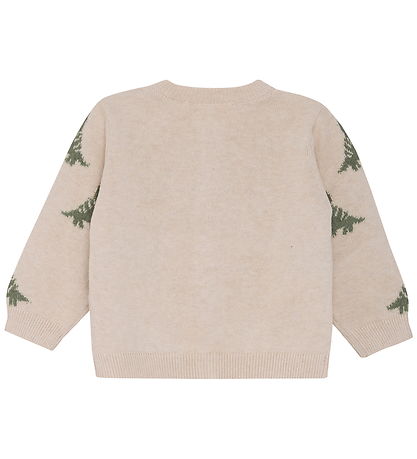 Minymo Cardigan - Knitted - Light Beige Melange