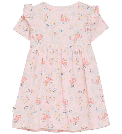 Minymo Bodysuit w. Skirt - Viscose/Cotton - Rib - Rose Quartz