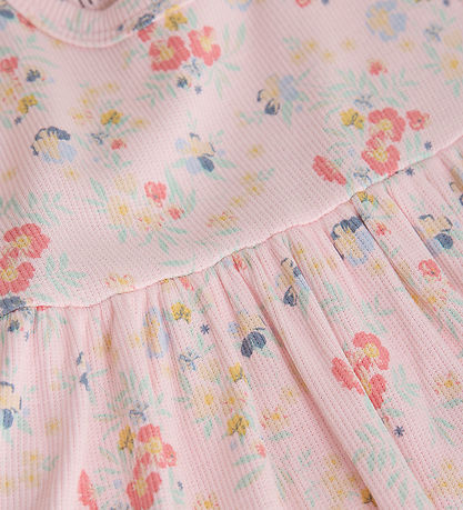 Minymo Bodysuit w. Skirt - Viscose/Cotton - Rib - Rose Quartz