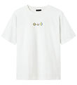 LMTD T-shirt - NlmFuges - Bright White w. Print