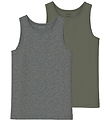 Name It Unterhemden - Noos - NkmTank - 2er-Pack - Tee Leaf/Dark 