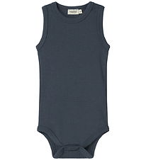 MarMar Bodysuit Sleeveless - Rib - Sleeveless - Noos - Blue