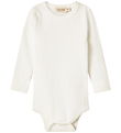 MarMar Bodysuit l/s - Rib - Modal - Noos - Gentle White