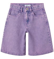 Name It Shorts - Denim - NkfRose - Orchid/Overgeverfd