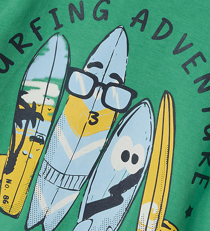 Name It T-shirt - NmmPfreddis - Green Gran
