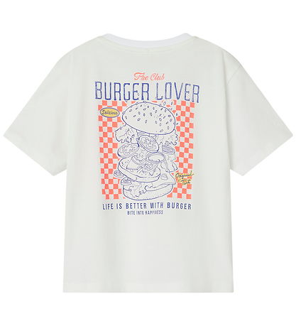 Name It T-Shirt - NmmDartin - Bright White/Burgerliefhebber