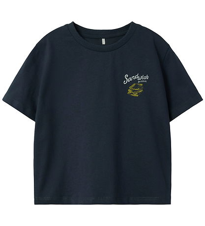Name It T-Shirt - NmmDartin - Ombre Blue/Ontbijtclub