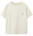 Name It T-Shirt - NkmSaldur - Brown Rice