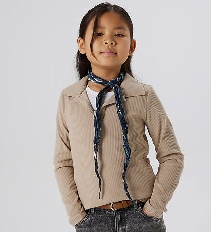 Name It Poloshirt - Rib - NkfDusa - Reines Kaschmir