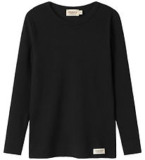 MarMar Tröja - Rib - Plain - Noos - Svart
