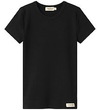 MarMar T-shirt - Rib - Modal - Noos - Black