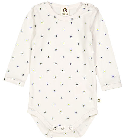 Müsli Bodysuit l/s - Daisy - Conditioner Cream/Corn/Breeze