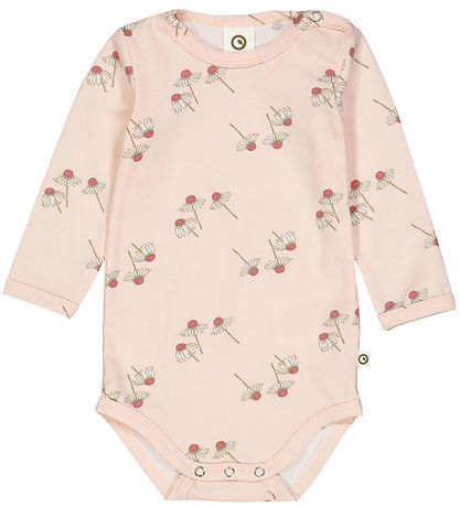 Müsli Bodysuit l/s - Chamomile - Mary/Bubblegum/Conditioner Crea
