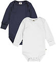 Müsli Bodysuit l/s - Cozy Me - 2-Pack - Conditioner Cream/Night 