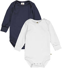 Müsli Bodysuit l/s - Cozy Me - 2-Pack - Conditioner Cream/Night 