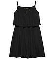 Calvin Klein Kleid - Crinkle Layered - CK Schwarz