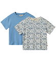 Wheat T-shirt - 2-Pack - Ella - Summer Flowers