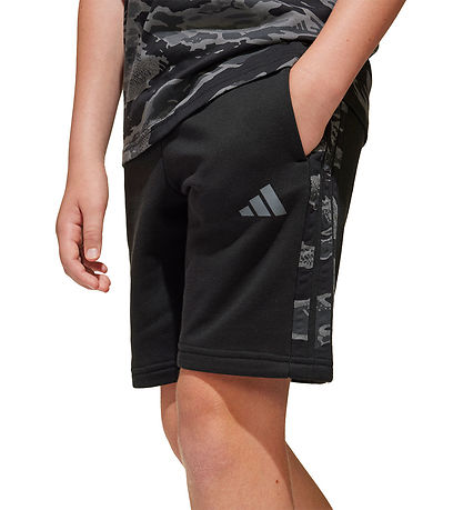 adidas Performance Sweat Shorts - J Camo - Black