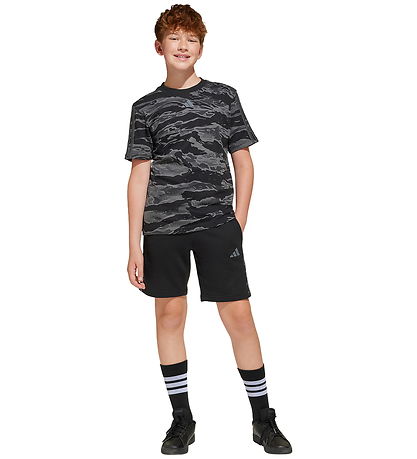 adidas Performance Sweat Shorts - J Camo - Black