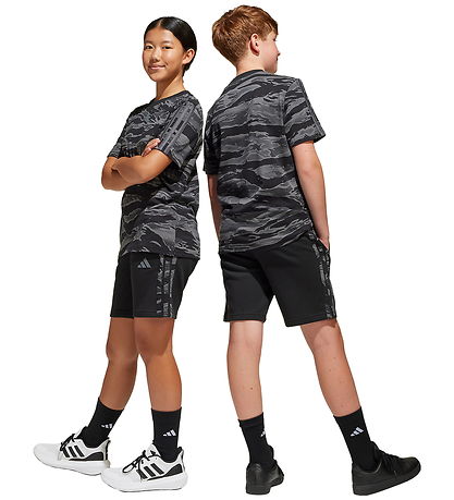 adidas Performance Sweat Shorts - J Camo - Black