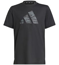 adidas Performance T-shirt - J TR-ES CAM TE - Black