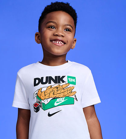 Nike T-shirt - Dunk Em Tenders - Vit