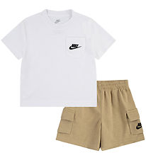 Nike Shorts Set - T-shirt/Shorts - Parachute Beige