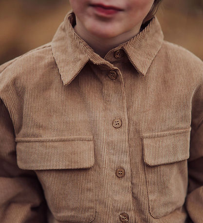 Fliink Shirt - Corduroy - Billy - Pine Bark