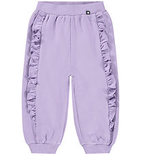Molo Sweatpants - Sallie - Bleknad Purple