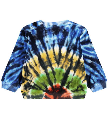 Molo Blússa - velour - Kæri - Multus Tie Dye
