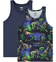 Molo Undershirt - Jayden - 2-Pack - Dino Galaxy
