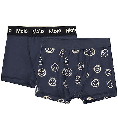 Molo Boxers - Justin - 2-Pack - Moods Blue