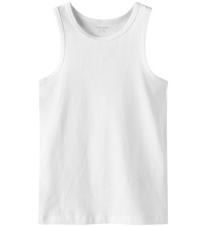 Name It Onderhemd - Noos - NkmTank - 4-pack - Zwart/met 2 x held