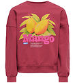 Kids Only Sweatshirt - KonPhilea - Jordröd/Mango