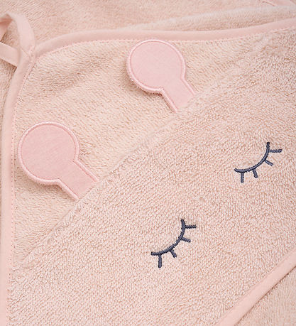 Pippi Baby towel - 83 x 83 cm - Rose Dust