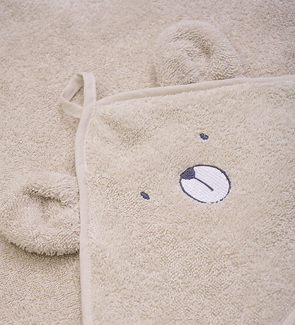 Pippi Baby towel - 83 x 83 cm - Dove