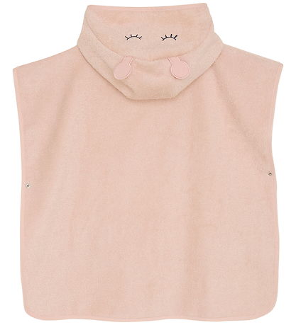 Pippi Baby Towel Poncho - Rose Dust