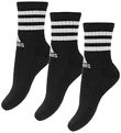 adidas Performance Socks - 3-Pack - 3S C CRW - Black/White