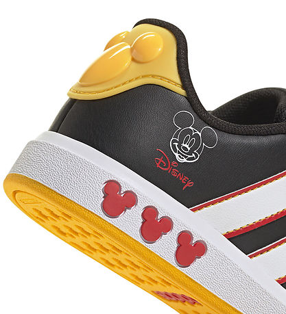 adidas Performance Skór - Grand Court Mickey EL - Svartur/Ftwwht